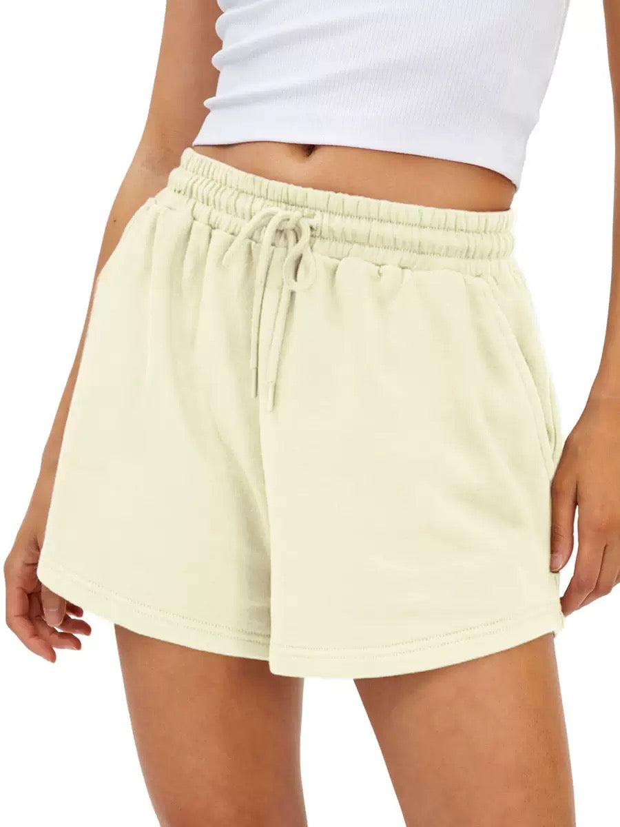 Women Sweat Shorts with Pockets Casual Summer Comfy Lounge Shorts