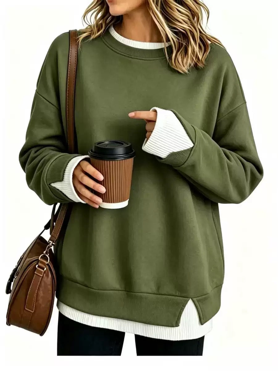 Fall Clothes for Women 2026 Fashion Outfits Knitted Oversized Sweaters