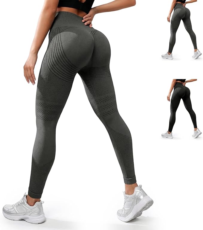 Anti Cellulite Compression 3D Leggings Women Butt Lifting Tummy Control with Resistance Bands Gym Yoga Pants