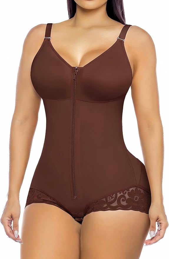 YIANNA Postpartum Fajas Colombianas Moldeadoras Shapewear Tummy Control for Women Body Shaper Girdles Compression Garment