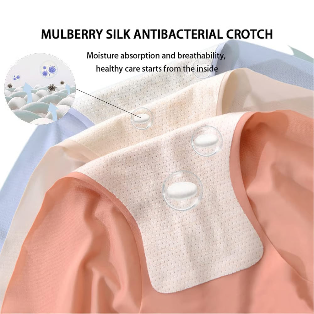 🔥Ultra-Thin 0.03CM Non-Marking Ice Silk Underwear🌸