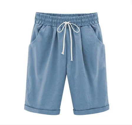 Elastic Waist Casual Comfy Summer Shorts