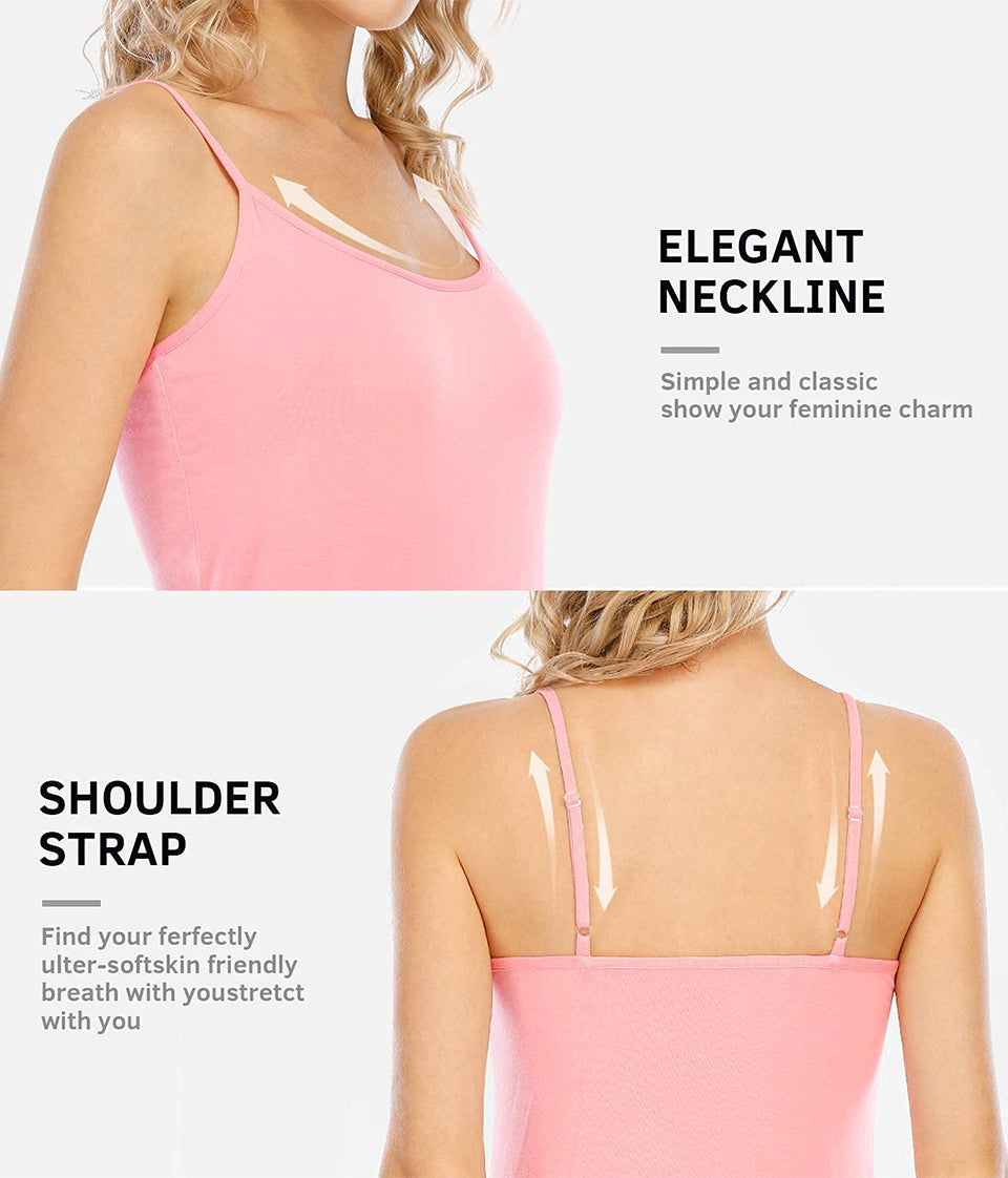 🔥Tank With Built-In Bra
