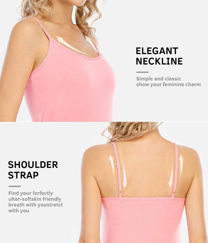 🔥Tank With Built-In Bra