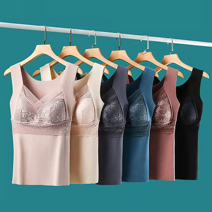 ⚡2-in-1 Built-in Bra Thermal Underwear