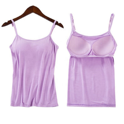 🔥Tank With Built-In Bra