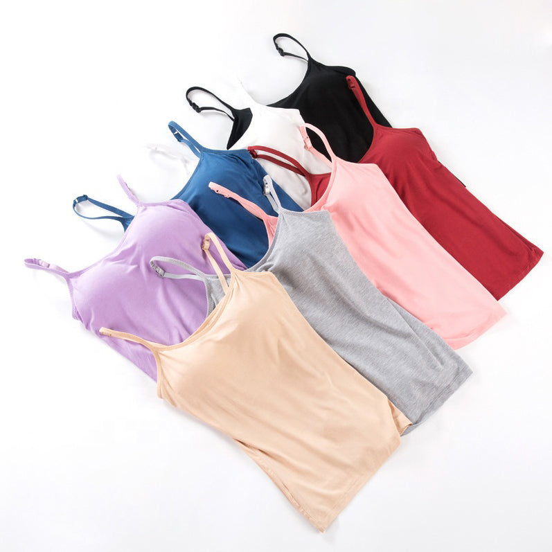 🔥Tank With Built-In Bra