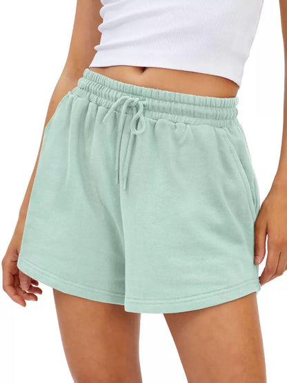 Women Sweat Shorts with Pockets Casual Summer Comfy Lounge Shorts