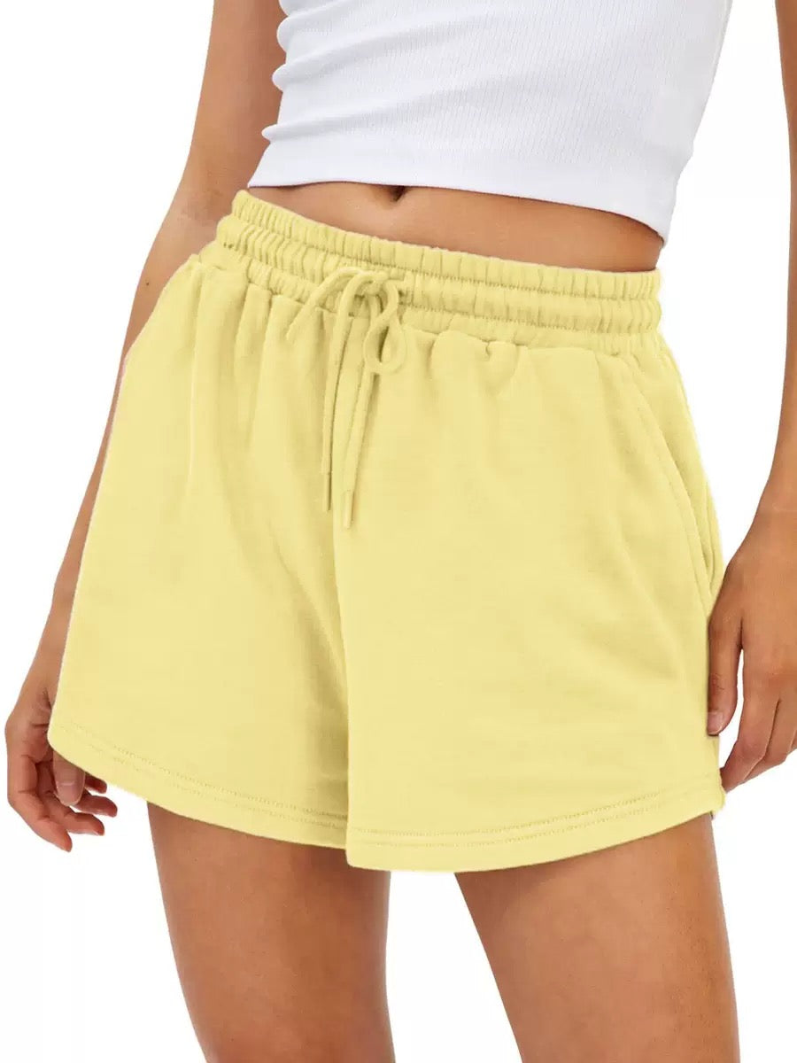 Women Sweat Shorts with Pockets Casual Summer Comfy Lounge Shorts