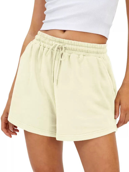 Women Sweat Shorts with Pockets Casual Summer Comfy Lounge Shorts
