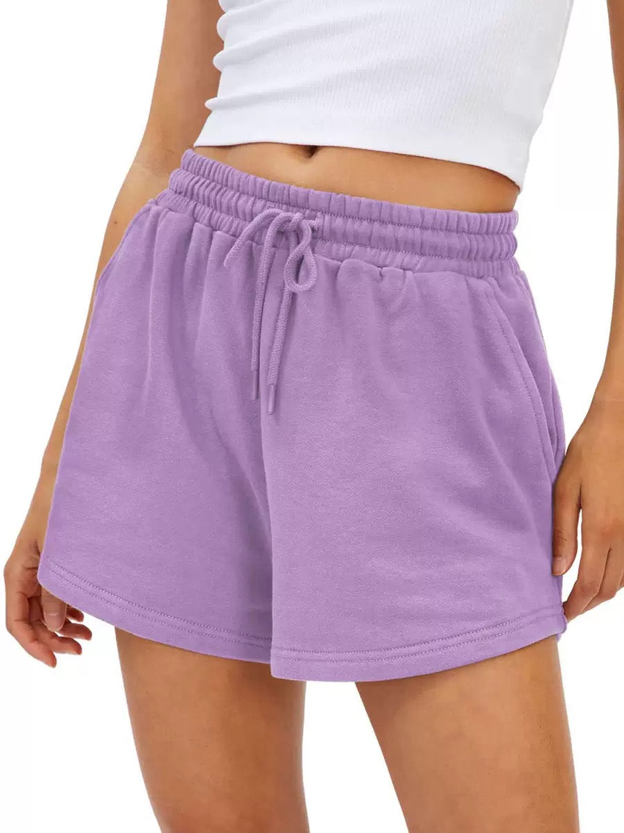 Women Sweat Shorts with Pockets Casual Summer Comfy Lounge Shorts