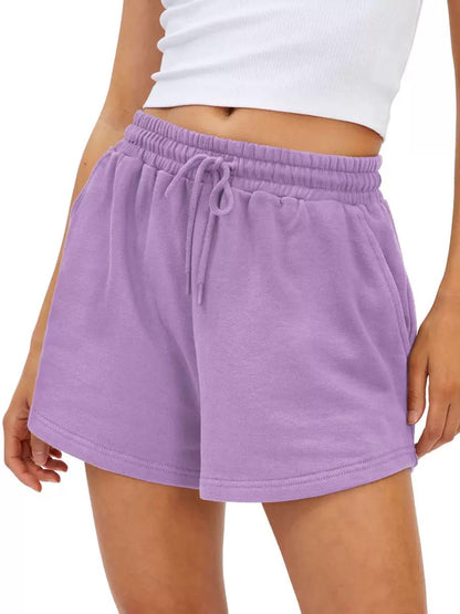 Women Sweat Shorts with Pockets Casual Summer Comfy Lounge Shorts