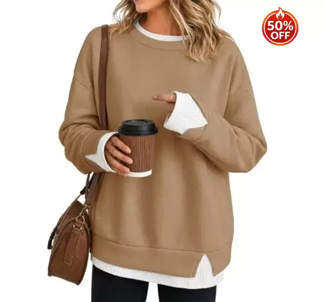 Fall Clothes for Women 2026 Fashion Outfits Knitted Oversized Sweaters
