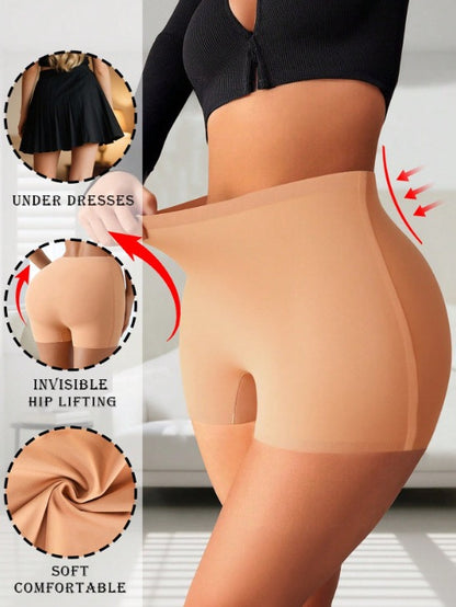 Seamless Shaping Boyshorts Panties for Women Slip Shorts Under Dress Shapewear Shorts