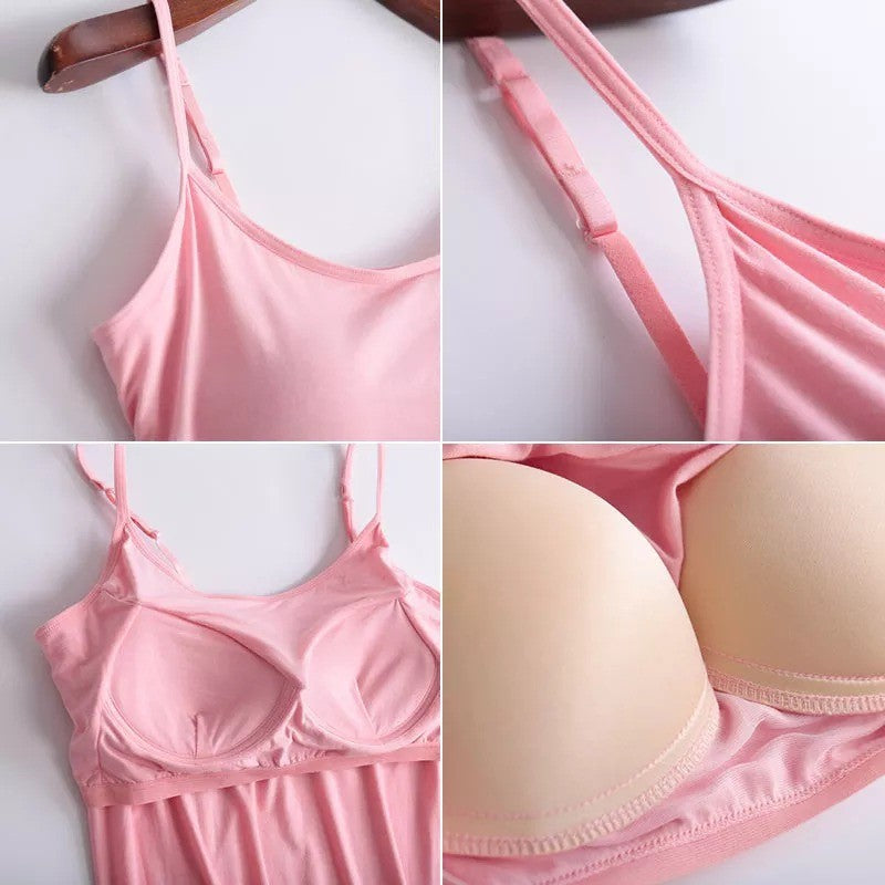 🔥Tank With Built-In Bra