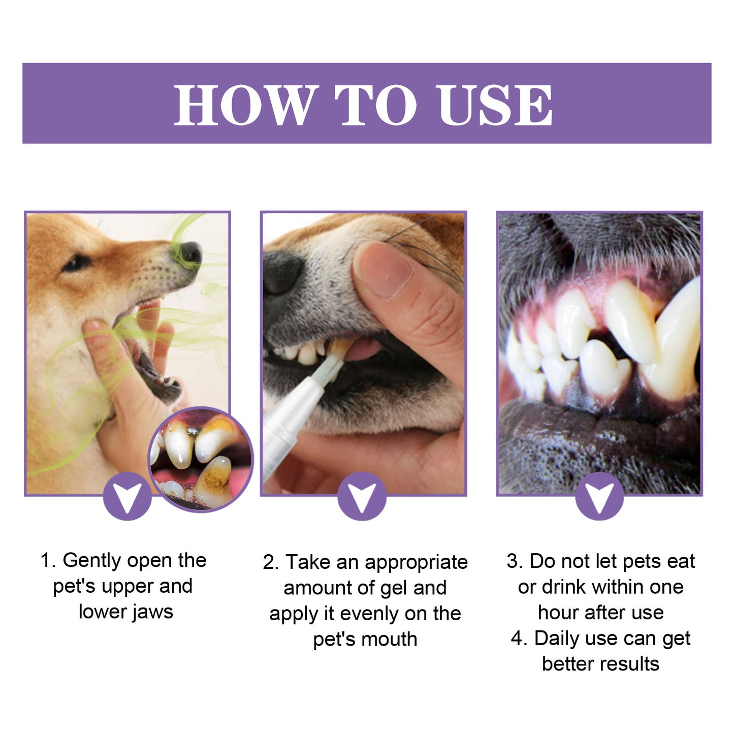 MuzzleGlow Pet Oral Repair Gel