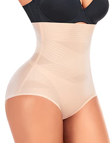 Werena Tummy Control Shapewear Panties for Women High Waist Cincher Shaping Underwear Body Shaper Panty Girdle