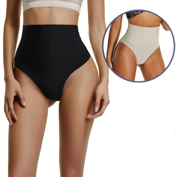 TUMMY CONTROL THONG-PEACHY SHAPEWEAR