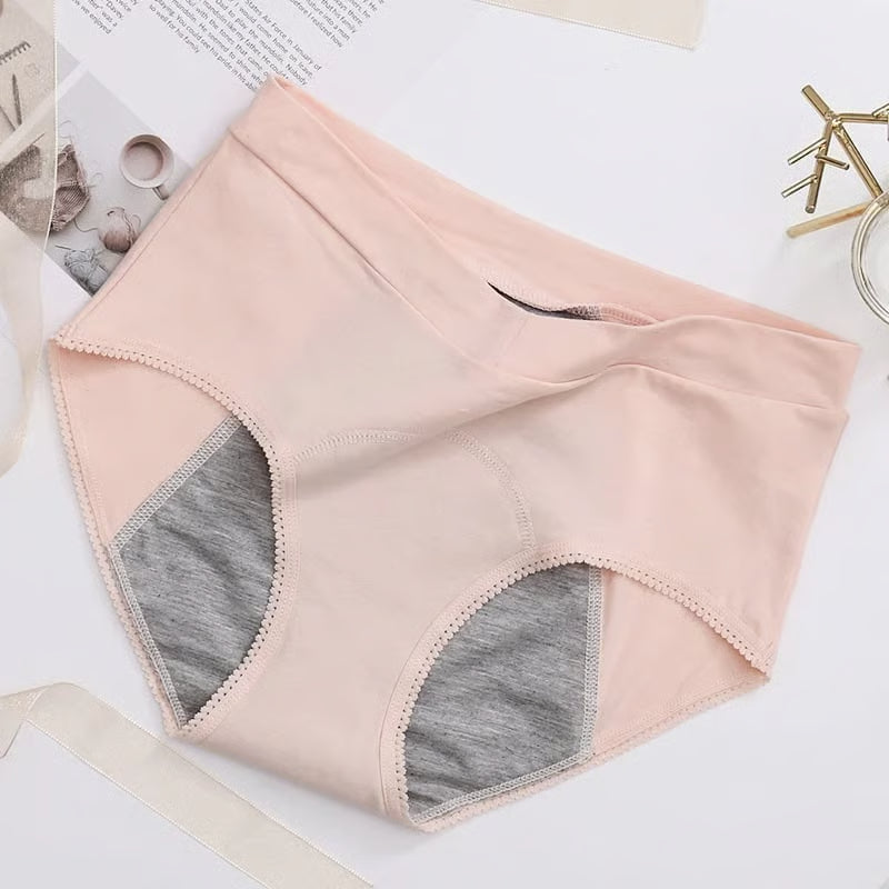 💥PLUS SIZE💥High-waisted Leak Proof Panties(6PCS)