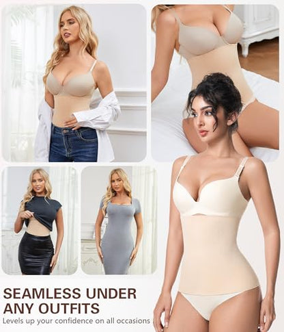 sellto Waist Trainer for Women Tummy Control Postpartum Recovery Belt Waist Cincher Body Shaper