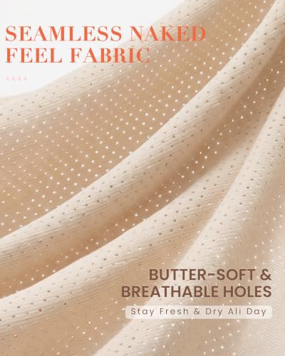 Shapewear Shorts for Women No Roll High Waist Seamless Body Shaper Butt Lifting Panties