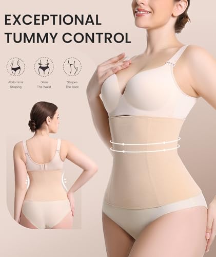 Waist Trainer Tummy Control for Women Lower Belly Fat，Women's Waist Cincher Slim Body Shape Postpartum Recovery Belt