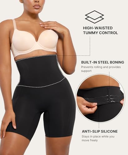 Shapewear Tummy Control Shorts for Women Seamless High Waisted Body Shaper Thigh Slimming Underwear Girdle