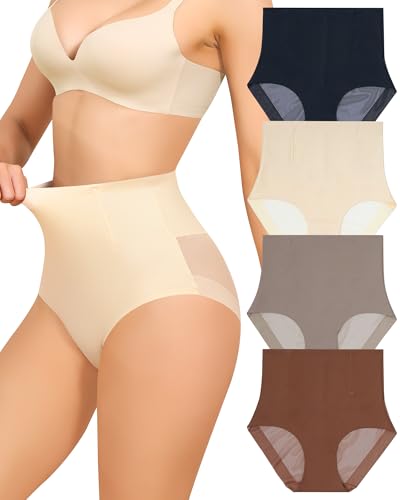 Tummy Control Shapewear Underwear for Women High Waisted Seamless Body Shaper Panties Girdle S-3XL