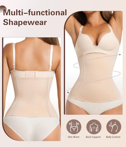sellto Waist Trainer for Women Tummy Control Postpartum Recovery Belt Waist Cincher Body Shaper