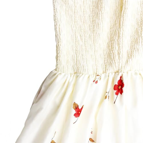 Spaghetti Strap Dresses for Women 2026 Summer Floral Mini Dress Cami Backless Deep V Neck High Low Sundresses