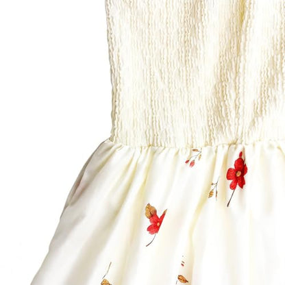 Spaghetti Strap Dresses for Women 2026 Summer Floral Mini Dress Cami Backless Deep V Neck High Low Sundresses
