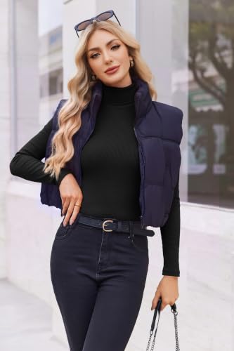 Women Turtleneck Long Sleeve Shirts Ribbed Casual Basic Tops Fitted Underwear Thermal Undershirts Winter Clothes