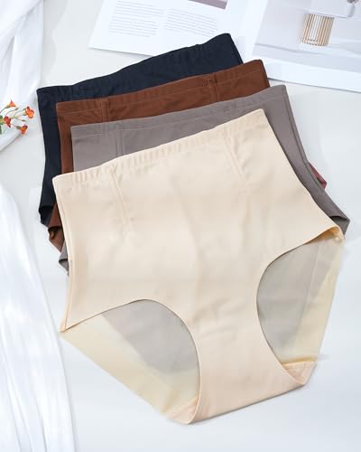 Tummy Control Shapewear Underwear for Women High Waisted Seamless Body Shaper Panties Girdle S-3XL