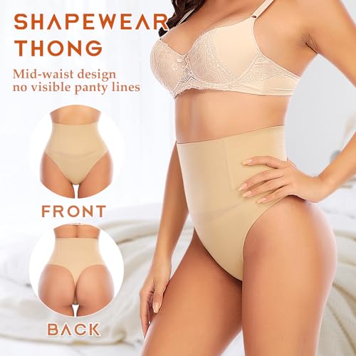 Shape wear for Women High Waist Shaping Underwear Seamless Thongs Panties