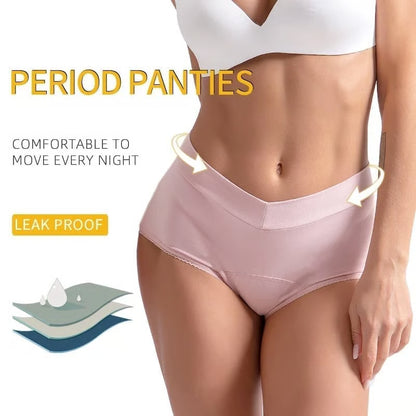 💥PLUS SIZE💥High-waisted Leak Proof Panties(6PCS)
