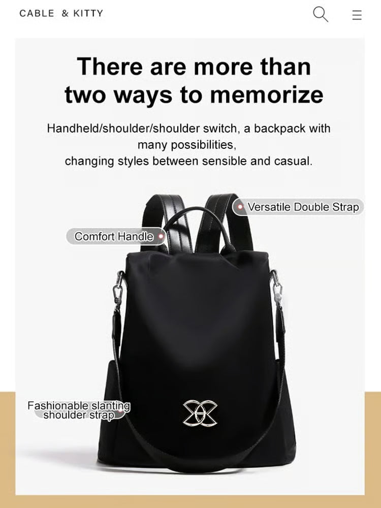 🔥🔥🔥Anti-Theft Large Capacity Backpack