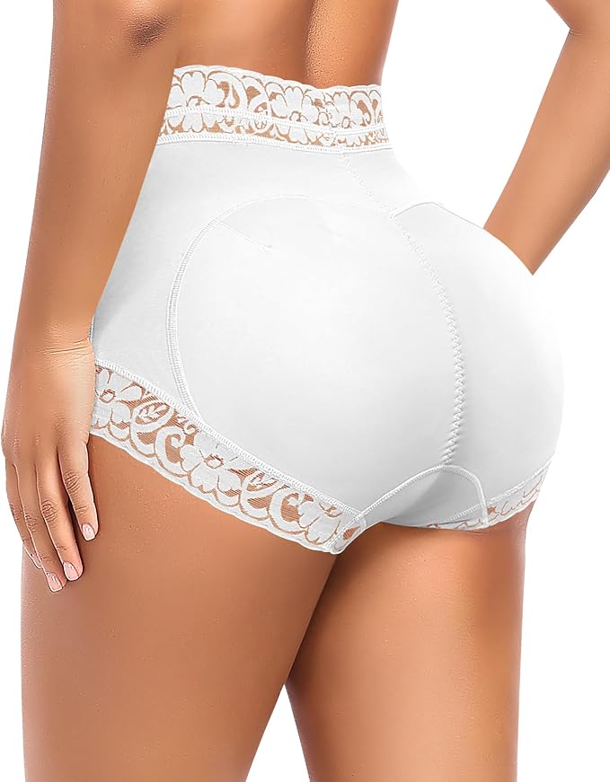 Butt Lifting Panties Padded Underwear for Women Booty Pads Butt Enhancer Lace Shapewear Panty
