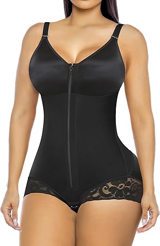 YIANNA Postpartum Fajas Colombianas Moldeadoras Shapewear Tummy Control for Women Body Shaper Girdles Compression Garment