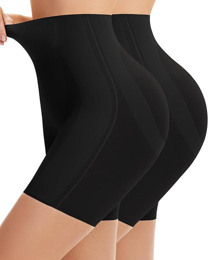 Shapewear Shorts for Women No Roll High Waist Seamless Body Shaper Butt Lifting Panties