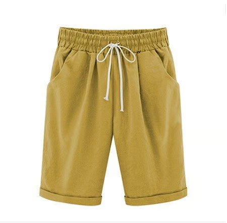 Elastic Waist Casual Comfy Summer Shorts