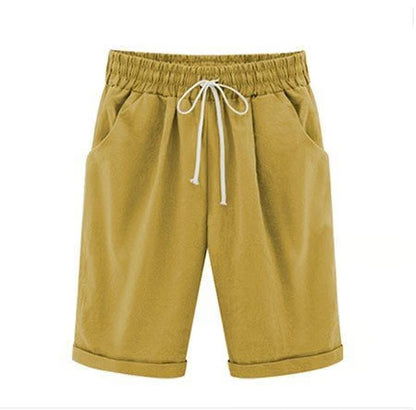 Elastic Waist Casual Comfy Summer Shorts