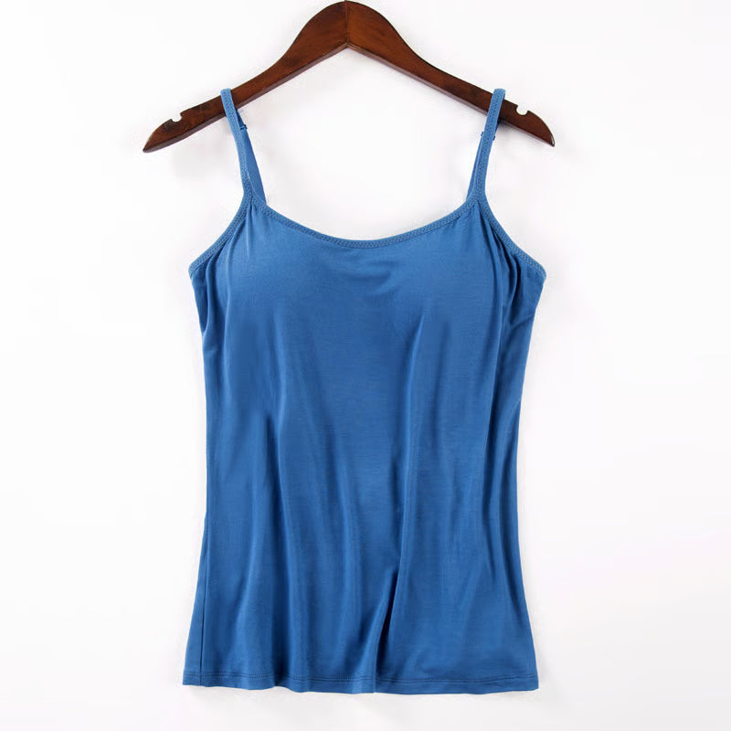 🔥Tank With Built-In Bra