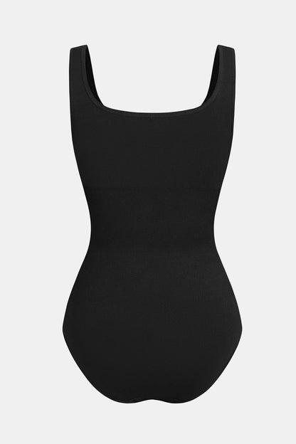 Got You Covered Black Shapewear Bodysuit
