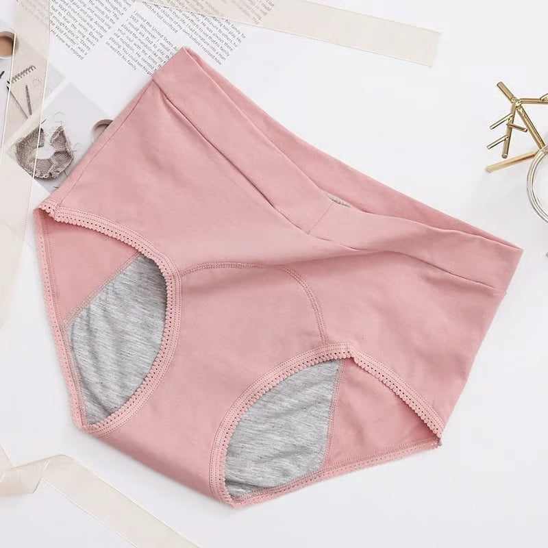 💥PLUS SIZE💥High-waisted Leak Proof Panties(6PCS)