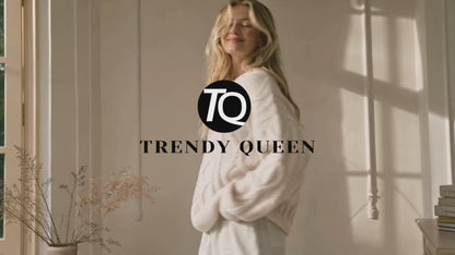 Trendy Queen Women's Oversized Cable Knit Sweaters 2026 Fall Outfit