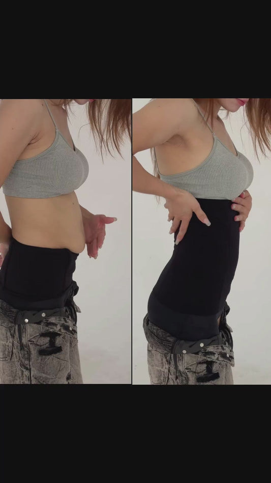 sellto Waist Trainer for Women Tummy Control Postpartum Recovery Belt Waist Cincher Body Shaper